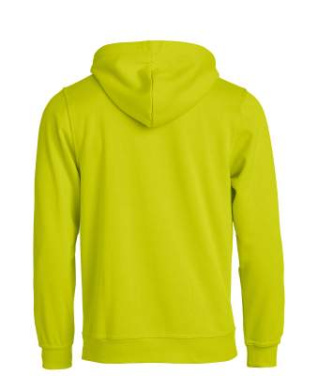 Basic – huvtröja, siktgrön – Clique (2)