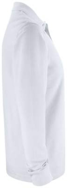 Basic Pocket L/S – pikétröja, vit – Clique (4)