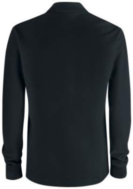 Basic Pocket L/S – pikétröja, svart – Clique (2)