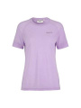 Wool SS – T-shirt (dam), Lila/Melange