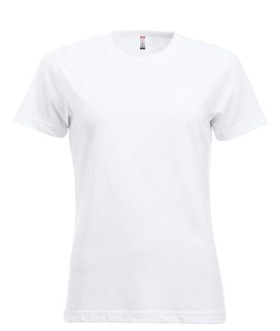 New Classic-T – T-shirt (dam), vit - Clique (1)