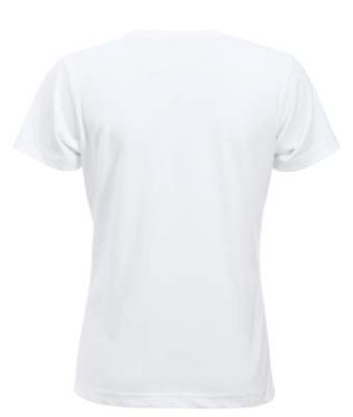 New Classic-T – T-shirt (dam), vit - Clique (2)