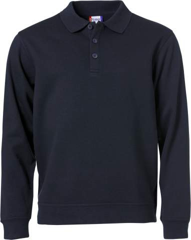 Basic Polo – tröja, mörk marinblå – Clique (1)