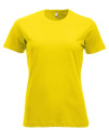 New Classic-T – T-shirt (dam), citron