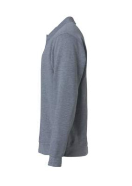 Basic Polo – tröja, gråmelerad – Clique (3)