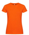 New Classic-T – T-shirt (dam), synlighet orange
