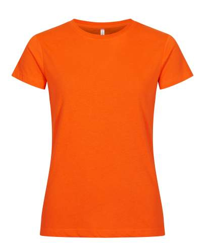 New Classic-T – T-shirt (dam), synlighet orange - Clique (1)