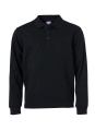 Basic Polo – tröja, svart