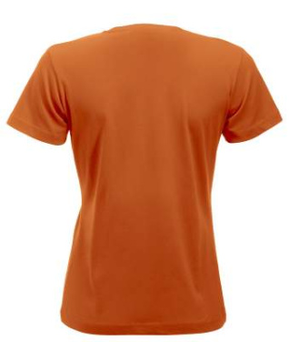 New Classic-T – T-shirt (dam), blodapelsin - Clique (2)