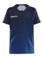 Pro Control Stripe – matchtröja (barn), Marinblå/Klubbkobolt