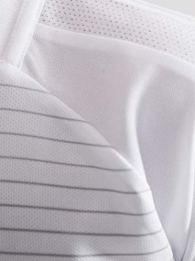 Pro Control Stripe – matchtröja (barn), Vit/Silver - Craft (4)