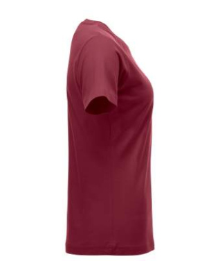New Classic-T – T-shirt (dam), vinröd - Clique (4)