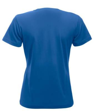 New Classic-T – T-shirt (dam), kunglig blå - Clique (2)