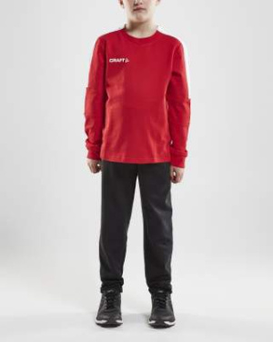 Progress GK – sweatshirt (barn), Klarröd/vit - Craft (4)