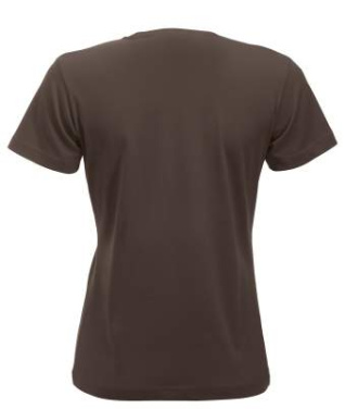New Classic-T – T-shirt (dam), mörk mocka - Clique (2)