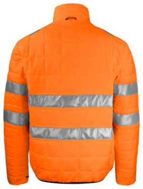 6444 EN ISO 20471 CLASS 3 – jacka, Orange/Svart – ProJob (2)