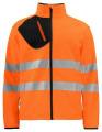 6432 EN ISO 20471 CLASS 3/2 – softshelljacka, Orange/Svart