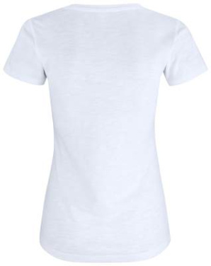 Slub-T – T-shirt (dam), vit - Clique (2)