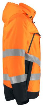 6441 PADDED FUNCTIONAL EN ISO 20471 CLASS 3 – jacka, Orange/Svart – ProJob (3)