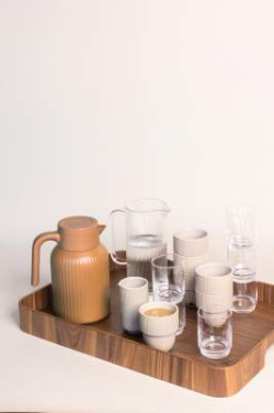 Inka – kopp - Sagaform, Beige (3)