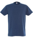 New Classic-T – T-shirt, Blå melerad