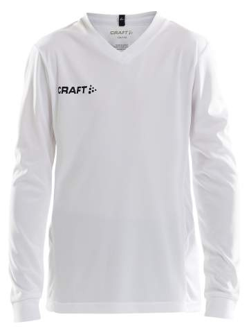 Squad Go Solid LS – matchtröja (barn), Vit - Craft (1)