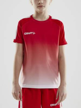Pro Control Fade – matchtröja (barn), Klarröd/vit - Craft (2)