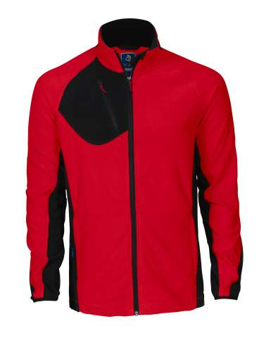 2325 MICROFLEECE – jacka, Röd – ProJob (1)