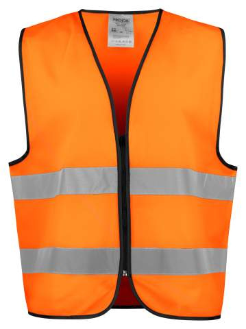 6709 EN ISO 20471 CLASS 2 – väst, Orange/Svart – ProJob (1)