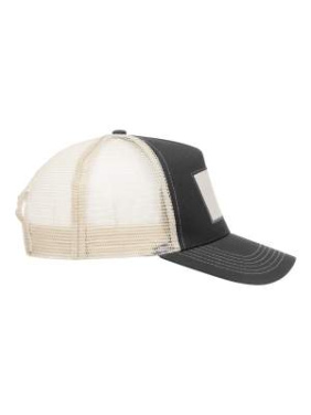 Trucker Patch – keps, Metallgrå – Clique (3)