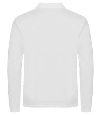 Stretch Premium L/S – pikétröja, Vit – Clique (3)