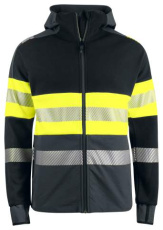 6122 TECHNICAL HOOD EN ISO 20471 CLASS 1 – jacka, Gul/Svart