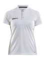 Pro Control Button – matchtröja (dam), Vit/Svart