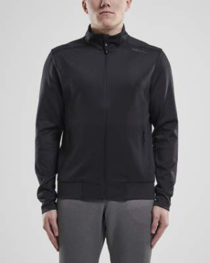 Noble Zip – jacka (herr), Svart - Craft (2)
