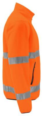 6327 EN ISO 20471 CLASS 3 – fleecejacka, Orange/Svart – ProJob (4)