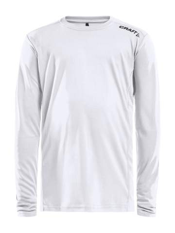 Rush LS – T-shirt (barn), Vit - Craft