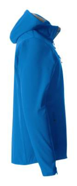 Basic Softshell – huvtröja, kunglig blå – Clique (4)