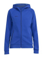 CORE Soul Hood – tröja med hel dragkedja (dam), Svart