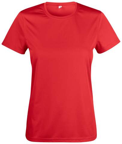 Basic Active-T – T-shirt (dam), röd - Clique (1)