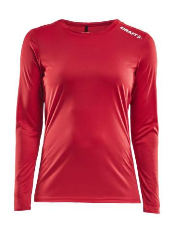 Rush LS – T-shirt (dam), Klarröd - Craft (1)