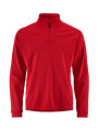 Evolve 2.0 Contrast Half Zip – tröja (barn), Express/Kraftig röd