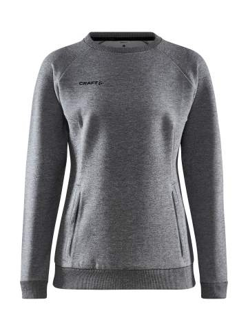 CORE Soul Crew – sweatshirt (dam), Dk Grå Melange - Craft