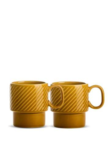 Coffee & More – kaffemugg, 2-pack - Sagaform, Gul (1)