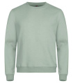 Miami – sweatshirt med rund hals, Salviagrön