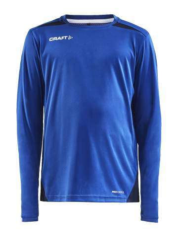 PRO Control Impact Ls – T-shirt (barn), Klubb Kobolt/Marinblå - Craft