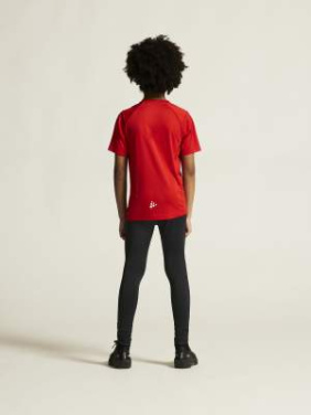 Rush 2.0 SS – T-shirt (barn), Klarröd - Craft (3)