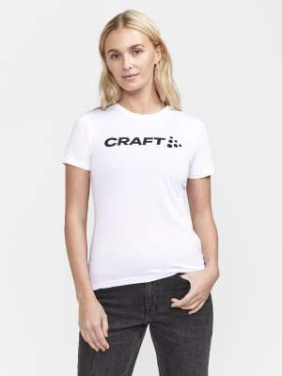 Community Logo SS – T-shirt (dam), Vit-Melange - Craft (3)