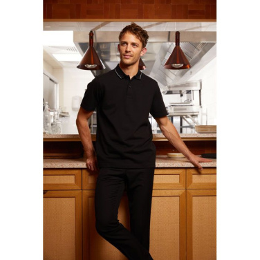 OREL PIQUE UNISEX, Djupsvart, 4XL, produktbild (3)