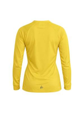 Rush 2.0 LS – T-shirt (dam), Sverige Gul - Craft (4)