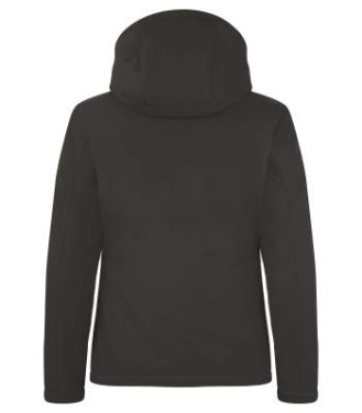 Padded Softshell – huvtröja (dam), Mörkgrå - Clique (2)